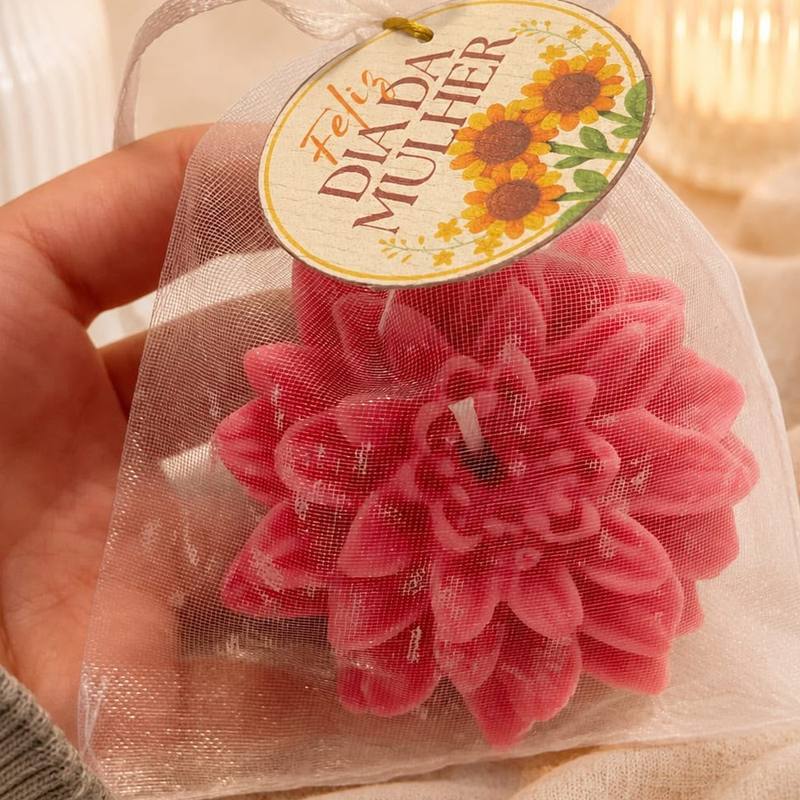 Vela edição especial em organza
